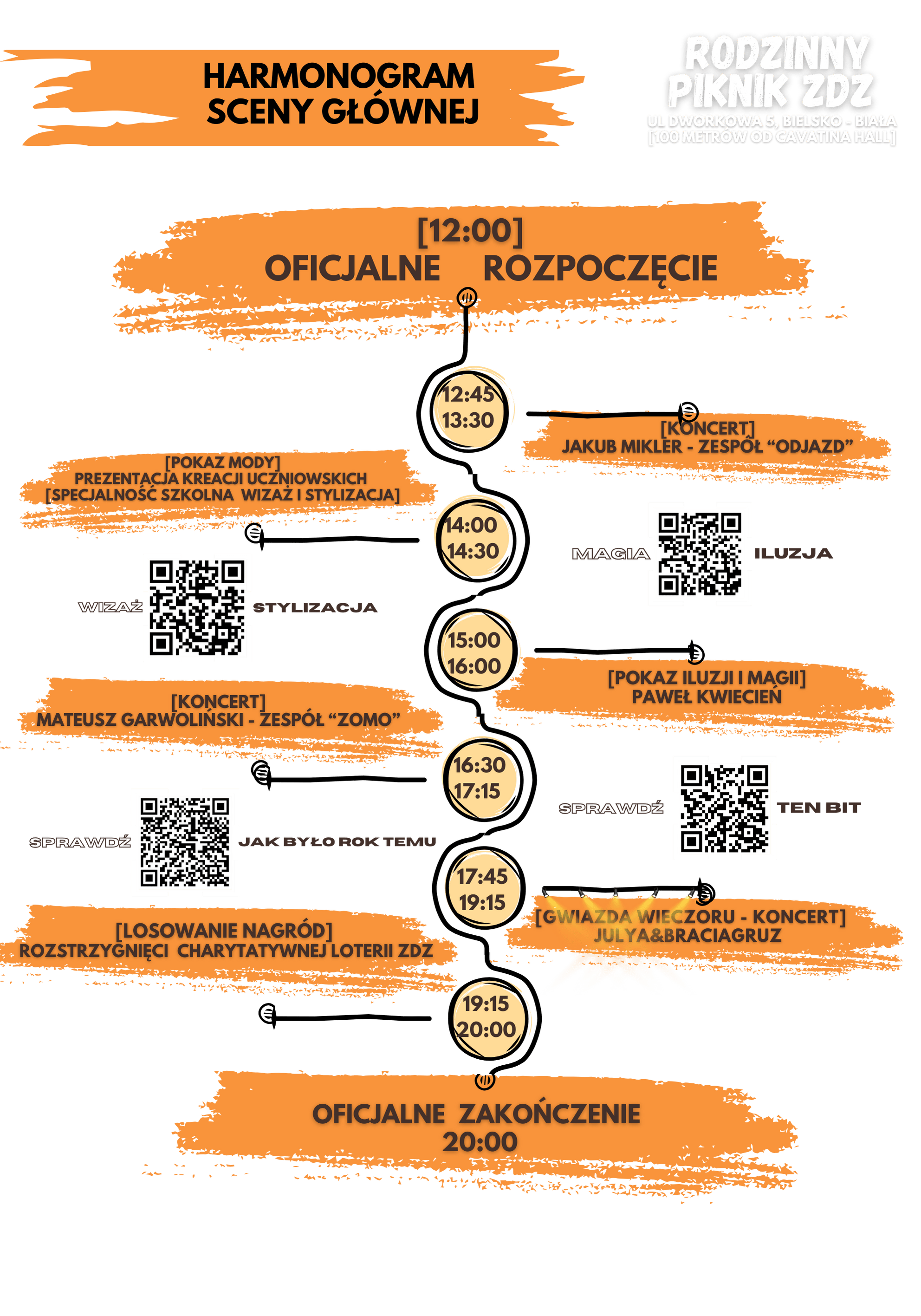 plan wydarzen pikniku rodzinnego 2025